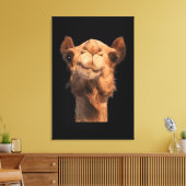 Camel Animal Face Leinwanddruck (Insitu (Wohnzimmer))