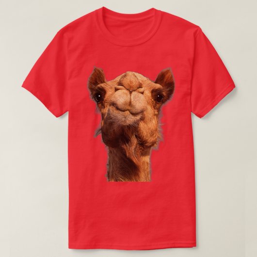 Camel Animal Face T-Shirt (Design vorne)