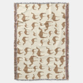 Camel Animal Pattern Decke (Vorderseite Vertikal)