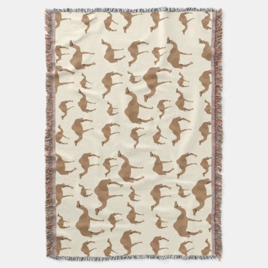 Camel Animal Pattern Decke (Vorderseite Vertikal)
