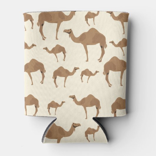 Camel Animal Pattern Dosenkühler (Vorderseite)