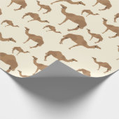 Camel Animal Pattern Geschenkpapier (Ecke)
