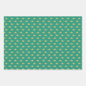 Camel Animal Pattern Green Geschenkpapier Set (Vorderseite 2)