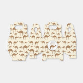 Camel Animal Pattern Party Geschenkschachtel (Ungefaltet)