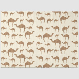 Camel Animal Pattern Seidenpapier