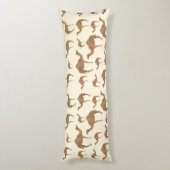 Camel Animal Pattern Seitenschläferkissen (Rückseite (Vertikal))