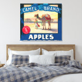 Camel Apple Label - Staat in Washington Leinwanddruck (Insitu (Schlafzimmer))