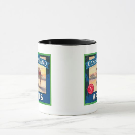 Camel Apple Label - Washington Staat Tasse (Zentrum)
