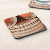 Camel Basket von Sultanat Oman Getränkeuntersetzer (Linke Seite)