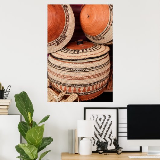 Camel Basket von Sultanat Oman Poster (Heimbüro)