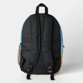 Camel Bedruckter Rucksack (Rückseite)