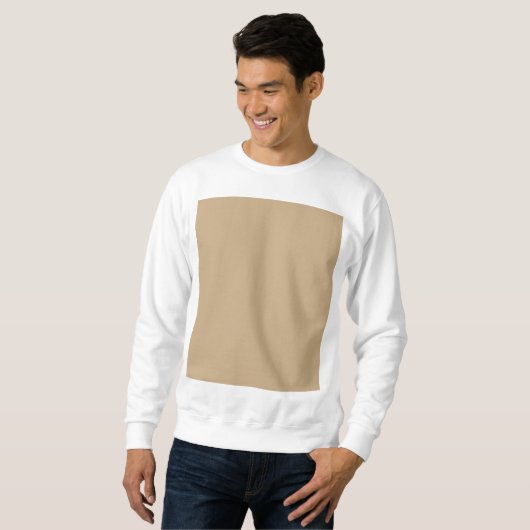 Camel Beige Sweatshirt (Vorne ganz)