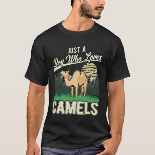 Camel Boy Dromedary Big Camel 1 T-Shirt (Vorderseite)