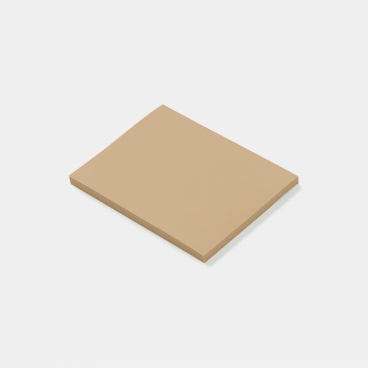 Camel Brown Post-it Klebezettel (angewinkelt)