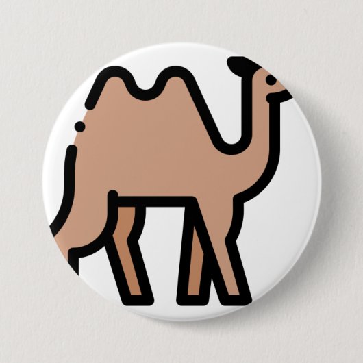 Camel Button (Vorderseite)