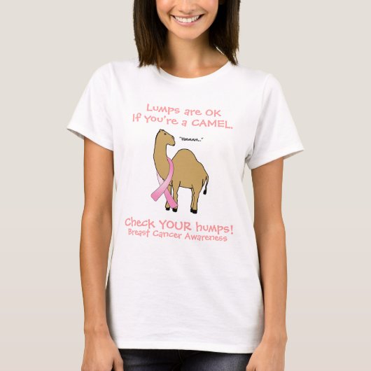 Camel Cancer Awareness T-Shirt (Vorderseite)