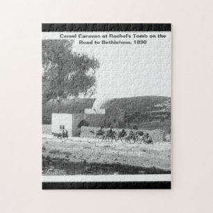 Camel Caravan am Grab von Rachel Puzzle