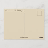 Camel Caravan in Dallol Äthiopien Postkarte (Rückseite)