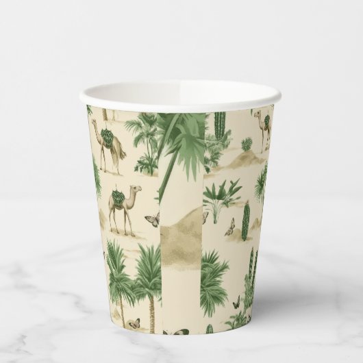 "Camel Caravan Paper Cup" Pappbecher (Links)