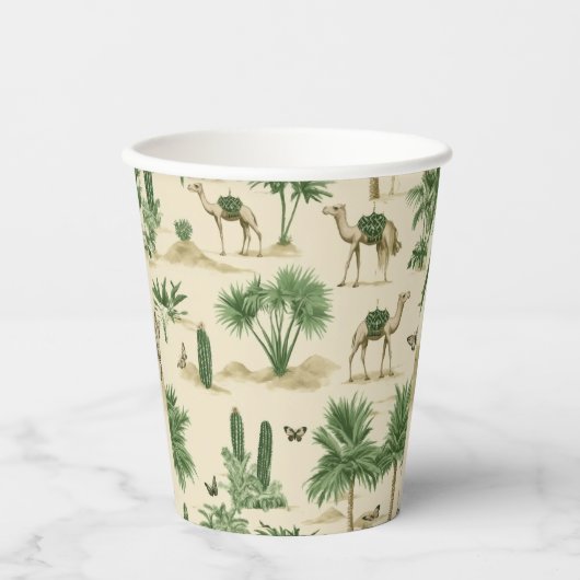 "Camel Caravan Paper Cup" Pappbecher (Vorderseite)