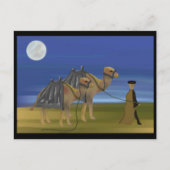 Camel Caravan Postkarte (Vorderseite)