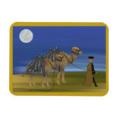 Camel Caravan Premium Magnet (Horizontal)