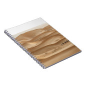 Camel Caravan, Sahara Sonnenuntergang, Marokko Notizblock (Rechte Seite)