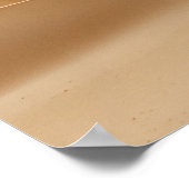 Camel Caravan, Sahara Sonnenuntergang, Marokko Poster (Ecke)