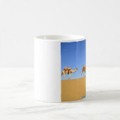 Camel Caravan, Thar Desert, Indien Kaffeetasse (Mittel)