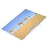 Camel Caravan, Thar Desert, Indien Notizblock (angewinkelt)