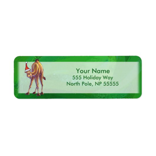 Camel Christmas auf Green (Vorne)