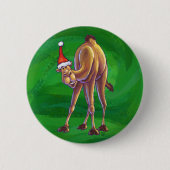 Camel Christmas auf Green Button (Vorderseite)