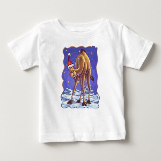 Camel Christmas Baby T - Shirt (Vorderseite)