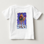 Camel Christmas Baby T - Shirt (Rückseite)
