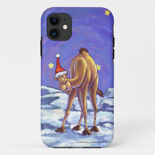 Camel Christmas Case-Mate iPhone Hülle (Rückseite)