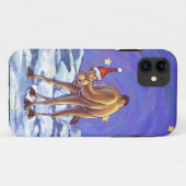 Camel Christmas Case-Mate iPhone Hülle (Rückseite (Horizontal))