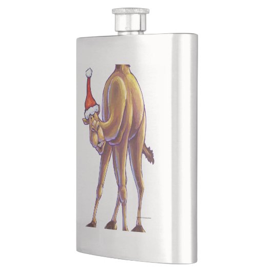 Camel Christmas Flachmann (Links)
