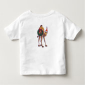 Camel Christmas Kleinkind T-shirt (Rückseite)