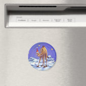 Camel Christmas Magnet (In Situ (Geschirrspüler))