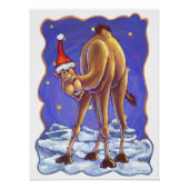 Camel Christmas Poster (Vorderseite)