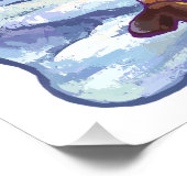 Camel Christmas Poster (Ecke)