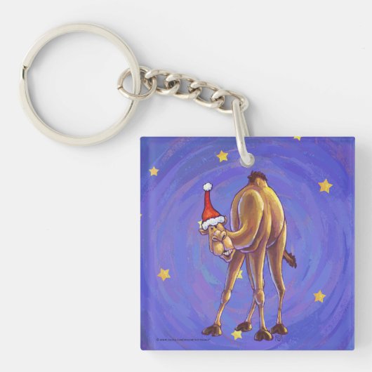 Camel Christmas Schlüsselanhänger (Vorderseite)
