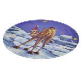 Camel Christmas Schneidebrett (Ecke)