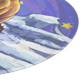 Camel Christmas Schneidebrett (Ecke)