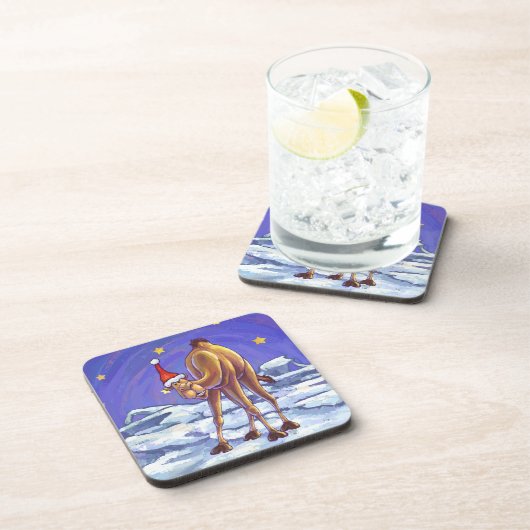 Camel Christmas Untersetzer (Rechte Seite)