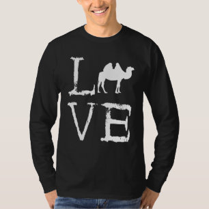Camel Creepy Liebe Camel Arabian Desert Animal War T-Shirt