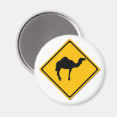 Camel Crossing Magnet (Vorderseite/Rückseite)