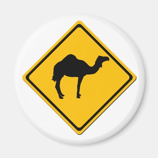 Camel Crossing Magnet (Vorne)