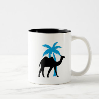 Camel Crossing Mug Zweifarbige Tasse