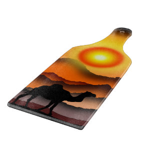 Camel Cutting Board - Malerdesign Schneidebrett